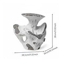 Art Vase Stable Base Decorative Vase Easy to Clean Home Decor for Hotel, Sales Office
