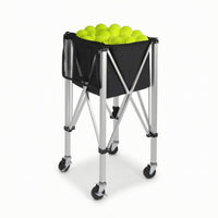 Tennis Ball Cart Wheeled Tennis Training Assistant Equipment for Training Practices