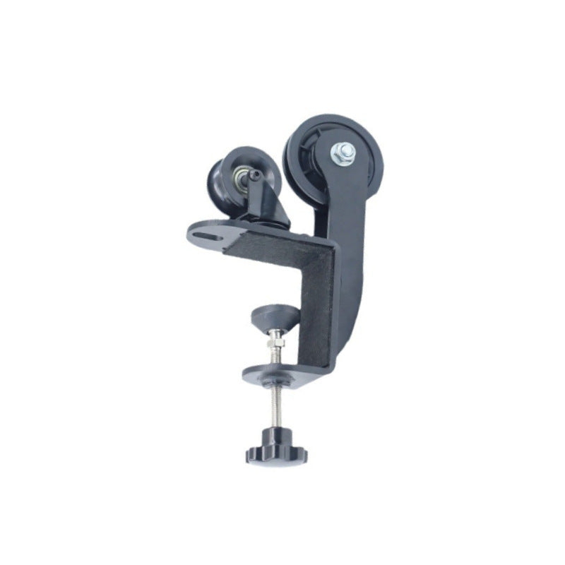 Forearm Trainer Desktop Pulley Arm Strength Training DIY Arm Muscle Exercise Men Silent Wheel