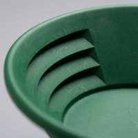 Gold Washing Pan for Sand Gravel, Lightweight Panning Kit for Outdoor, Manual Si #variant:350*76mm