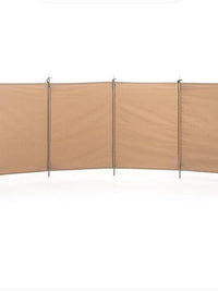 Outdoor Camping Windshield, Tent Screen, Folding Windbreak for Beach and Camping