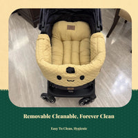 Removable, washable pet stroller mat