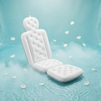 3 Pieces Full-Body Bath Cushion Soft Bathtub Cushion Set Thick Profile