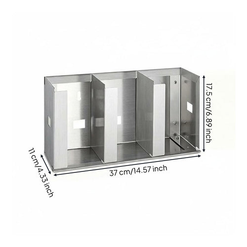 Adjustable Cup Lid Rack Stainless Steel Cup Lid Organizer Rust Resistant