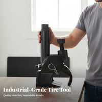 No Power Required Manual Tire Changer Heavy Duty Manual Bead Breaker Easy Operation for DIY Mechanics, Roadside Repair
