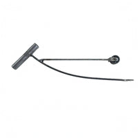 Sweet Potato Seedling Planter Hand-Operated Sweet Potato Transplanter Curved Rod Wheeled Transplanting Tool