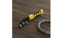 Manual Wire Straightener Handheld Wire Straightener with Rollers Precision for Electricians, Installers, Electrical Work, Cable Routing