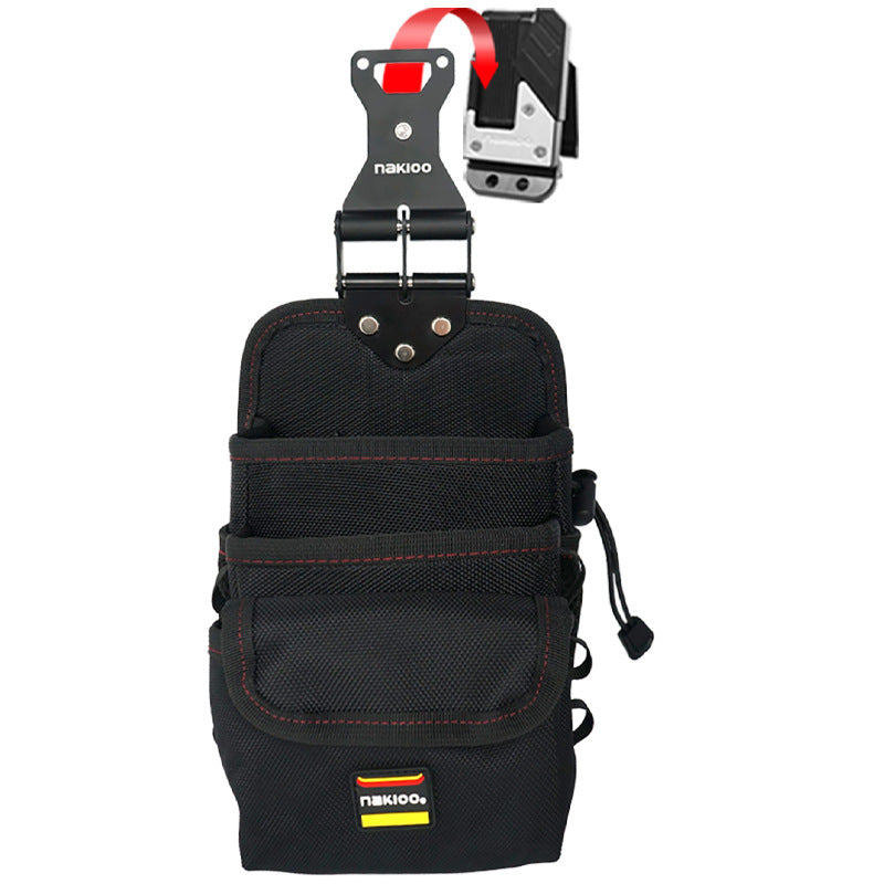 Quick-Release Tool Waist Bag with Rotating or Fixed Mount