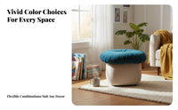 Toadstool-Shaped-Shaped Pouf Creative Design Toadstool-Shaped-Shaped Footstool