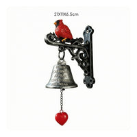 Decorative Wall Bell Filigree Ornate Bird Bell
