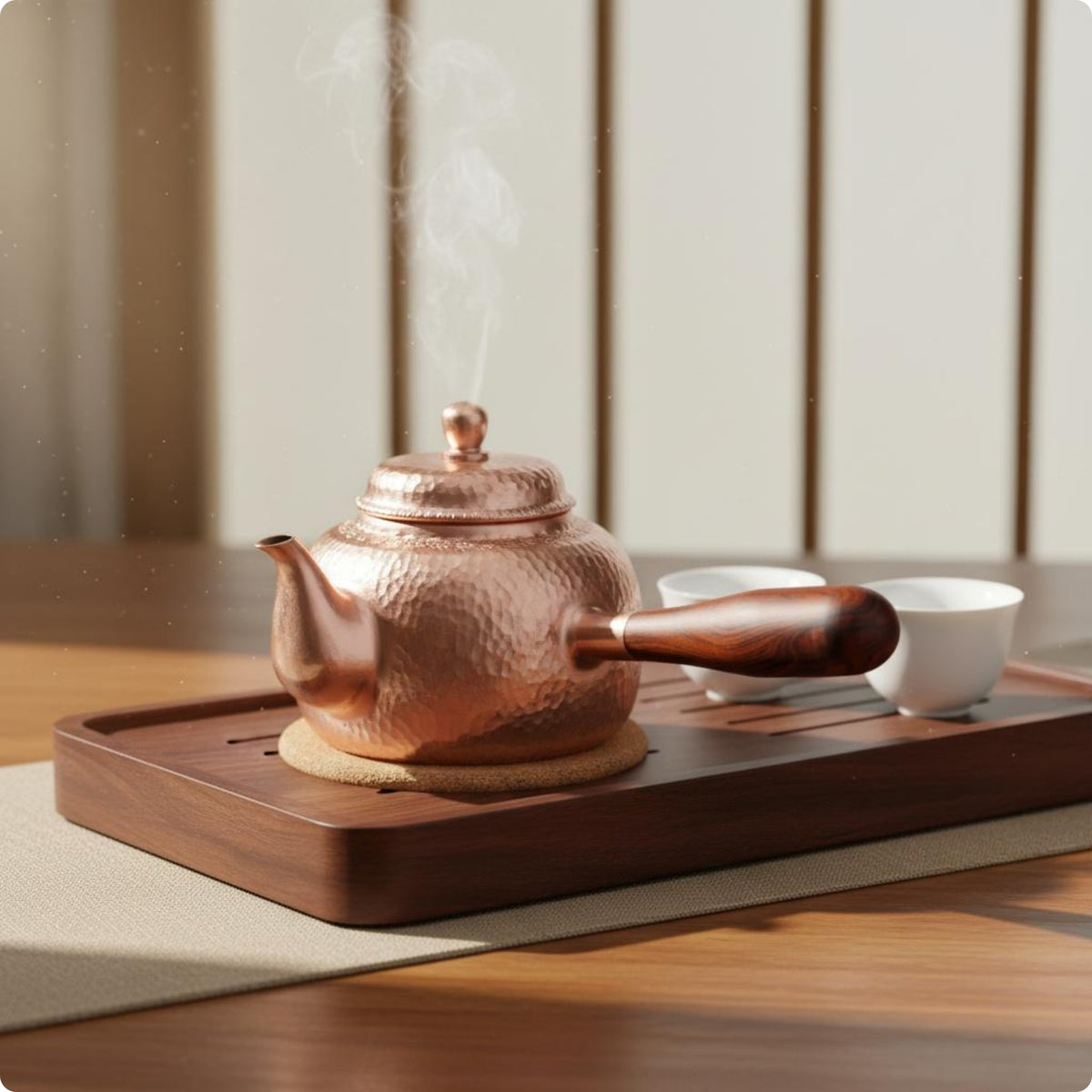 Pure Copper Teapot Thickened Body Tableware