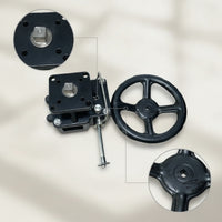Pneumatics Air Controls Actuator Compact Actuator with Handwheel Metal Manual Air Controls for Workshops