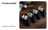 Golf Club Headcover | Soft guarding cloth, Low-Profile Tapered Design, Golf Club Head Cover, for Travel