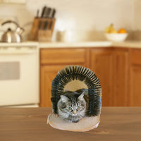 跨境热销猫玩具拱门蹭毛器猫咪按摩器猫咪蹭脸蹭毛器蹭痒器猫抓板