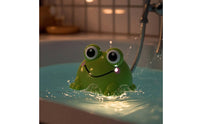 Frog Bath Toy Light-up Water Spray Toy Automatic Compact for Toddlers, Bathtub, Pool