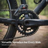 64BCD Chainring Strong Compatibility Steel Bike Chainwheel Lightweight Mountain Bike Chainring for Cyclists, Biking, Trail Riding, Downhill Biking