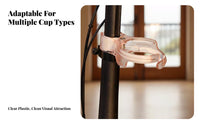Quick Release Bike Cup Holder Anti-Slip Grip Bike Cup Holder Easy Installation for Cyclists, Commuters, Commuting, City Riding, Travel