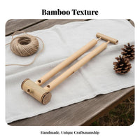 Handmade Bamboo Slide Whistle Easy to Adjust Tone Bird Sound Whistle Portable for Children, Educational, Outdoor, Party