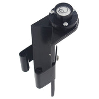 Carbon Fiber Pole Leveling Bubble with Aluminum Right Angle Level and Strap