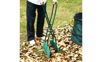 Standing Foliage Rake Grabber Multi-Surface Gardening Tool Lightweight for Lawn