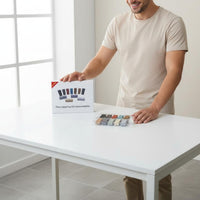 11 Pieces Tile Repair Kit Color Matching Porcelain Tile Repair Kit
