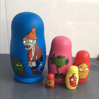 Russian Nesting Dolls Wooden Craft 4-8 Layers Tabletop Ornament