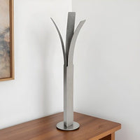 Minimalist Stainless Steel Vase for Tabletop Decor