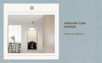 Adjustable LED ceiling spotlight