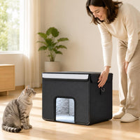 Pet Ice House Summer Use Air Conditioned Pet House All-Weather for Indoor, Cats