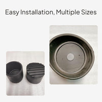 Telescoping Ladder Anti-Slip Plastic Round Foot Guards