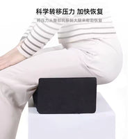 Cushion for Lifting Hips and Legs, Pregnancy Support, Fracture Elevation, Pure Color, Crystal Velvet, Sponge Filled