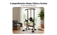 Multi-Functional Pull up Bar Station Multifunction Pull-up Station Non-Slip Grips Power Frame Stable Base for Calisthenics Athletes, Fitness Enthusiasts, Adults, Indoor, Strength Training, Garage