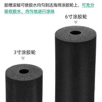 手动涂胶机滚筒式涂胶器小型手工过胶木板壁纸上胶机纸箱刷胶神器