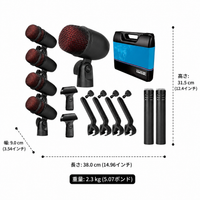Condenser Microphone, Super Cardioid, XLR Connection, For Instrument Practice, Live Streaming, Recording Microphone Kit