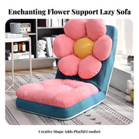 Legless Tatami Lounger Foldable Flower-Shaped Lounger Space-Saving for Students