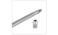 3 Pieces Double-Ended Pin Vise Anti-Slip Double-Ended Pin Vice Accurate Steel Bit Holder with Knurled Grip for Hobbyists, Watch Repair