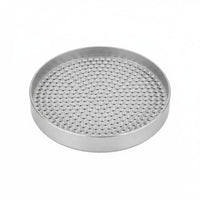 Zinc Alloy Screw Sorting Tray 116 Mm Perforated Screw Tray Sturdy Small Parts Organizer Easy to Clean