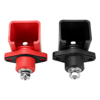 500A Diamond Red Black Battery Terminal with Mounting Screws Kit