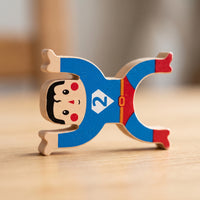 Wooden Strongman Stacking Balance Blocks for Kids, Educational Toy for Early Learning