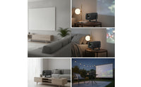 Portable Display Device Compact Display Device with Stand for Movie Nights, Travel