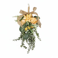Blossom Bloom Wall Arrangement Lifelike Appearance Artificial Flower Swag