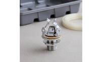 Threaded Panel Mount Audio Connector Socket Hex Nut 6.5 Mm Audio Output Connector Copper Contact Stereo Solder Socket Washer