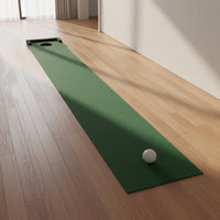 Golf Putting Mat Non-Slip Putting Practice Mat Portable Athletic Gear for Beginners