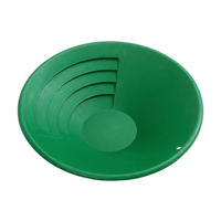 Gold Washing Pan for Sand Gravel, Lightweight Panning Kit for Outdoor, Manual Sieveing Use, Gold Pro - 260*72mm