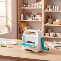 Mini Hand Crank Embossing Machine Portable Scrapbook Die for Scrapbooking
