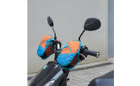 Sun-Shielding Handlebar Covers with Mesh Breathable Handlebar Muffs Windproof Water-Resistant for Motorcycle Riding