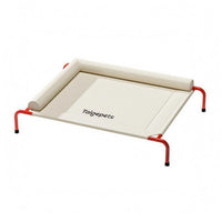 Side Cushion Dog Cot Rectangular Elevated Dog Cot Simple Design for Dogs