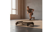 Abdominal Roller Machine with Resistance Band Heavy Duty Fitness Wheel Machine Compact Core Workout Wheel for Athletes