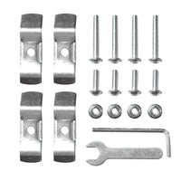 Motorcycle Aluminum Top Case Accessory Kit with Screws and Lock Cylinder