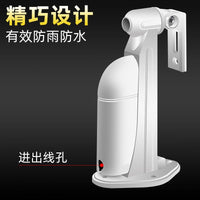 监控收纳支架铝合金内藏线枪机防雨摄像头鸭嘴收纳支架防雷防晒